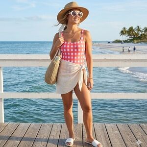 New J.Crew x SZ Blockprints Special Edition One Piece Swimsuit